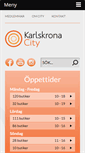 Mobile Screenshot of karlskronacity.net